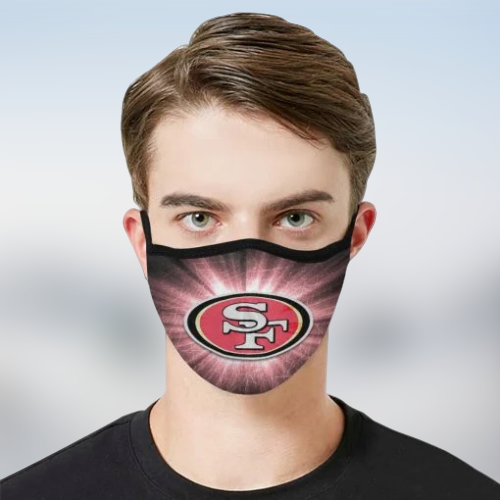 San Francisco 49ers cloth fabric face mask 4