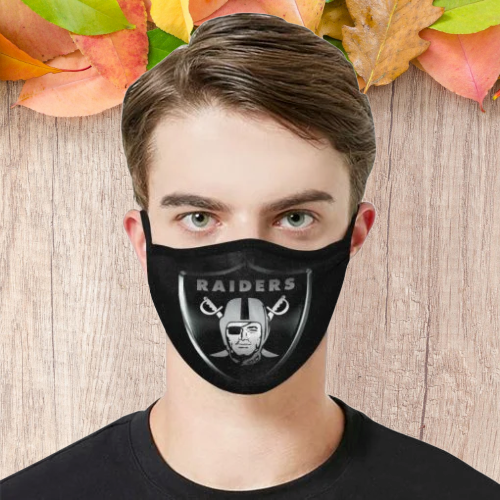 Las Vegas Raiders cloth face mask 2