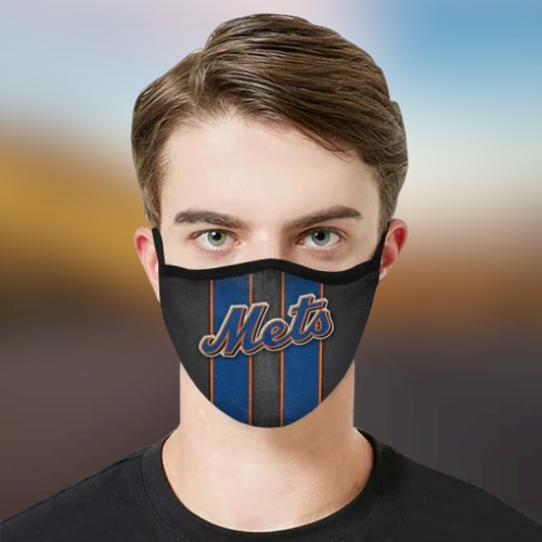 New York Mets fabric face mask 4