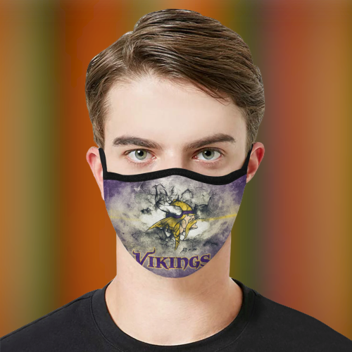 Minnesota Vikings fabric face mask 4