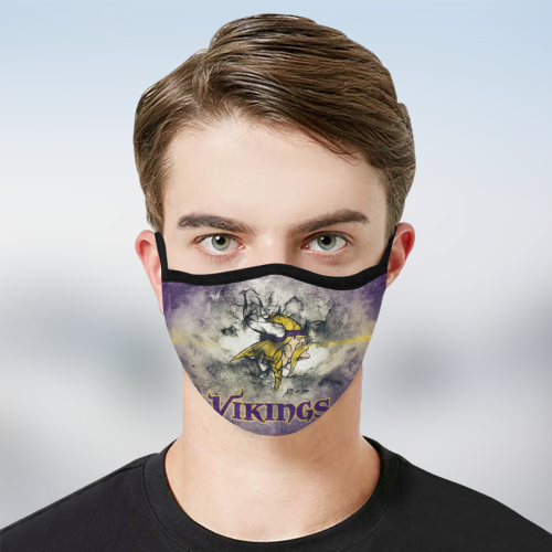 Minnesota Vikings fabric face mask 3
