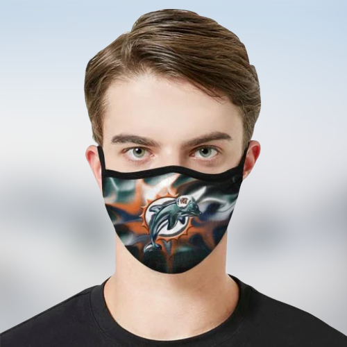 Miami Dolphins fabric face mask 4