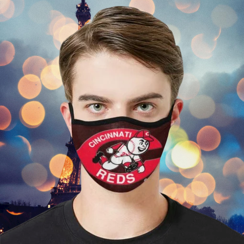 Cincinnati Reds cloth face mask 1