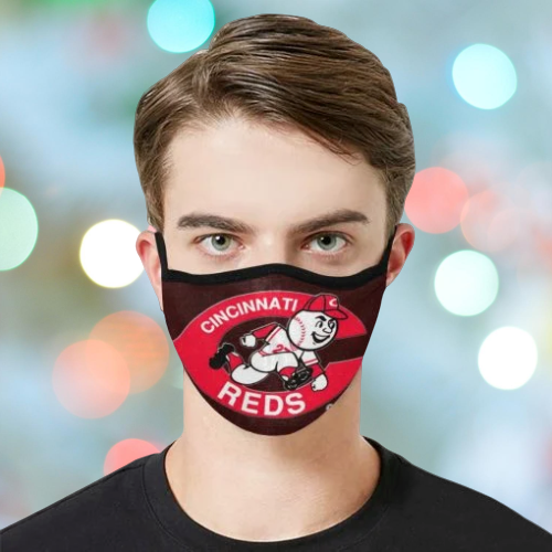 Cincinnati Reds cloth face mask 3