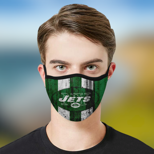 New York Jets fabric face mask 2