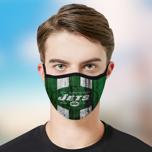 New York Jets fabric face mask 4