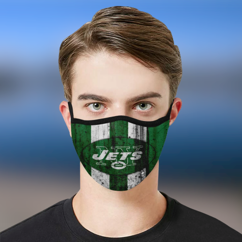 New York Jets fabric face mask 3