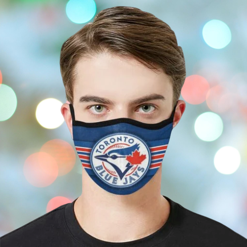 Toronto Blue cloth face mask 3