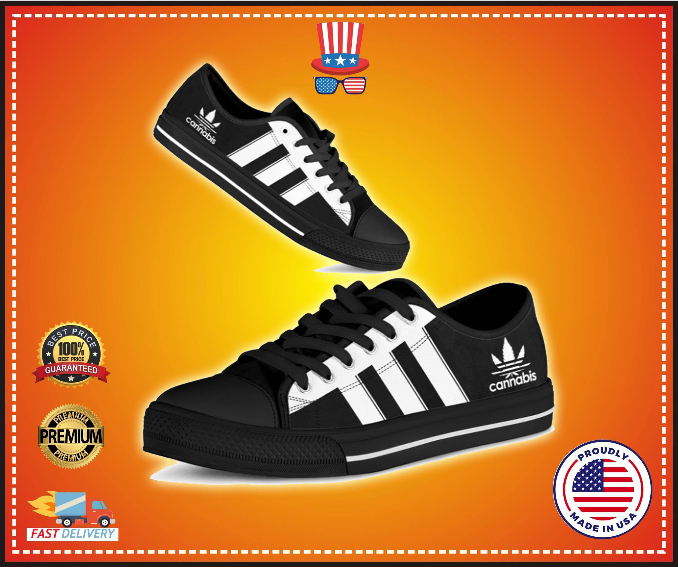 Adidas cannabis low top shoes 2