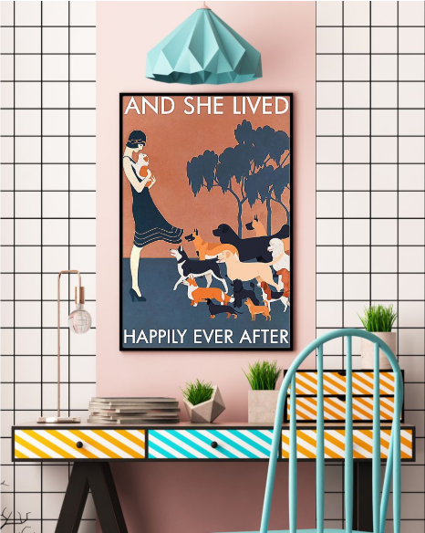 Dog and she lived happily ever after poster 12