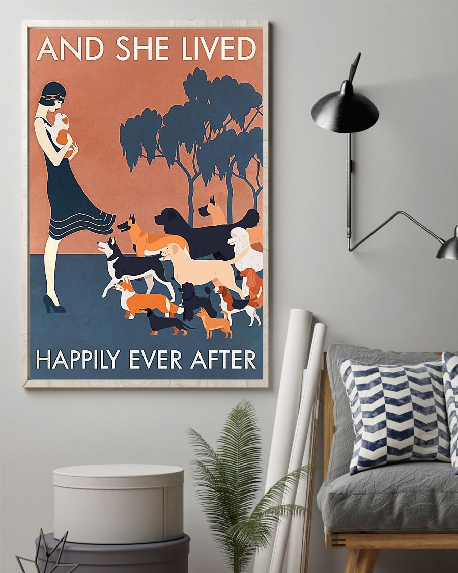 Dogs And she lived happily ever after poster 2