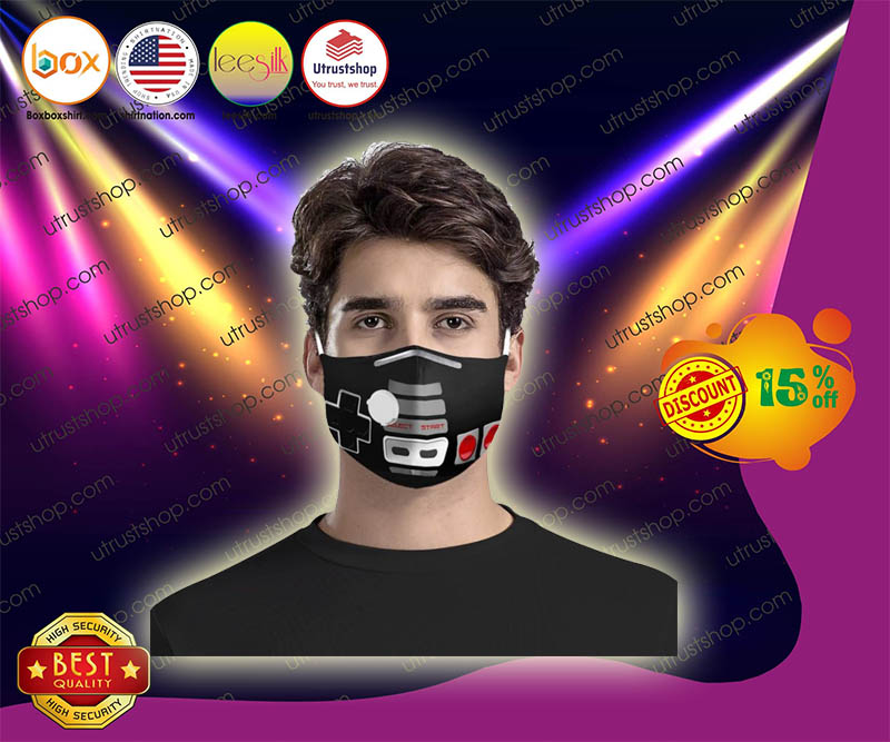 Game controller filter face mask 2