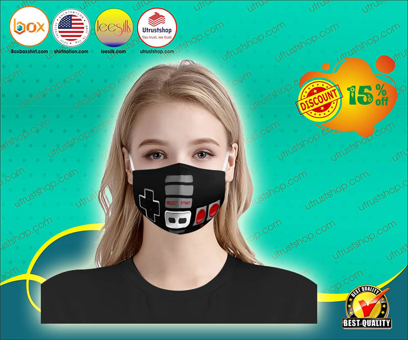 Game controller filter face mask 4