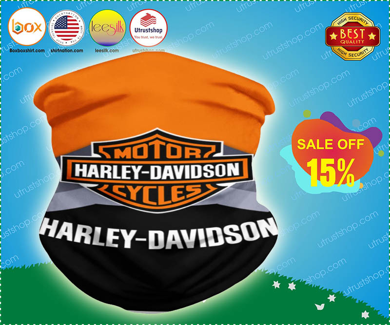 Harley Davidson motor cycles bandana neck gaiter 2