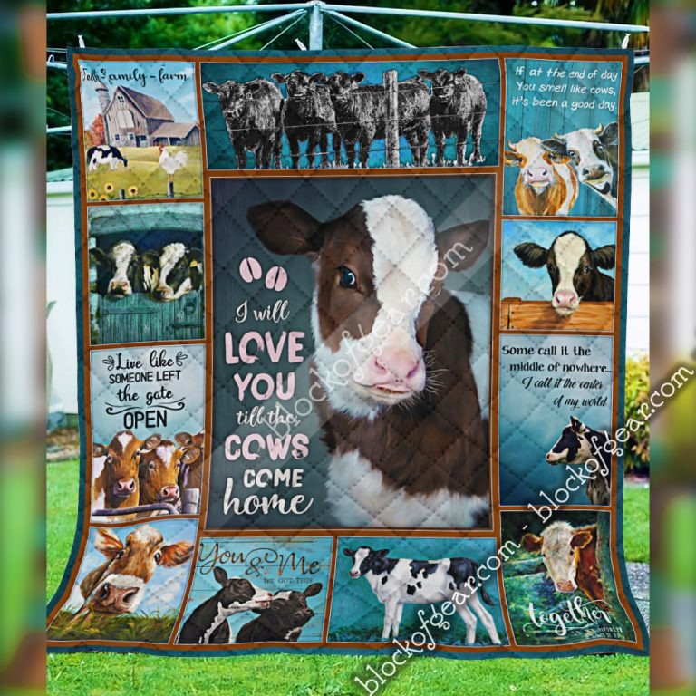 I will love you till the cows come home quilt 3