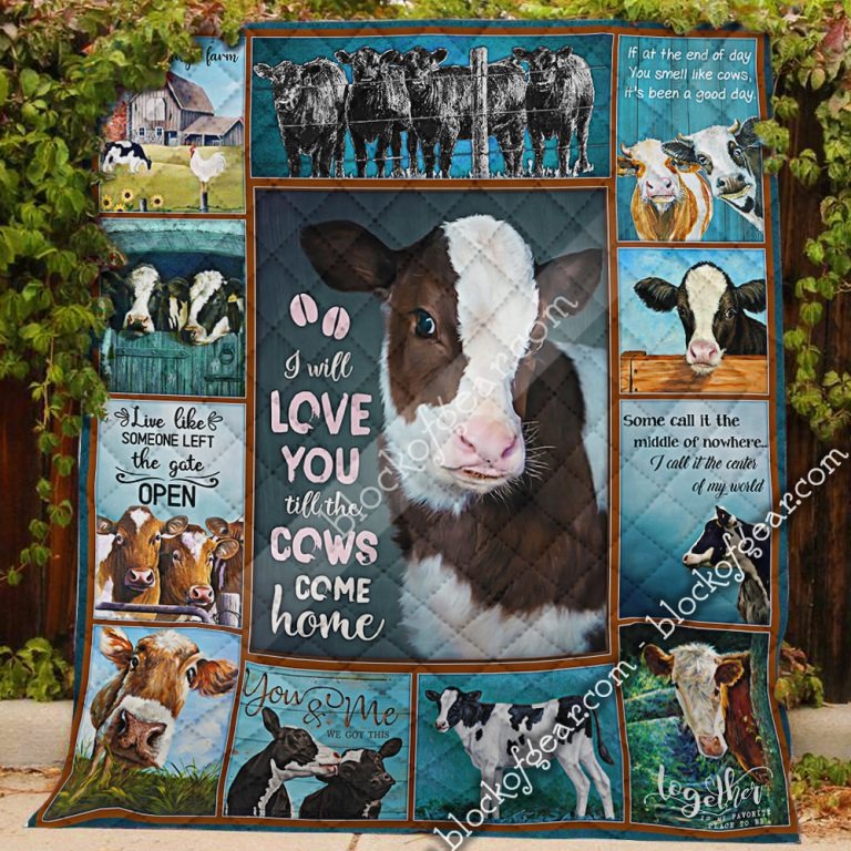 I will love you till the cows come home quilt 2