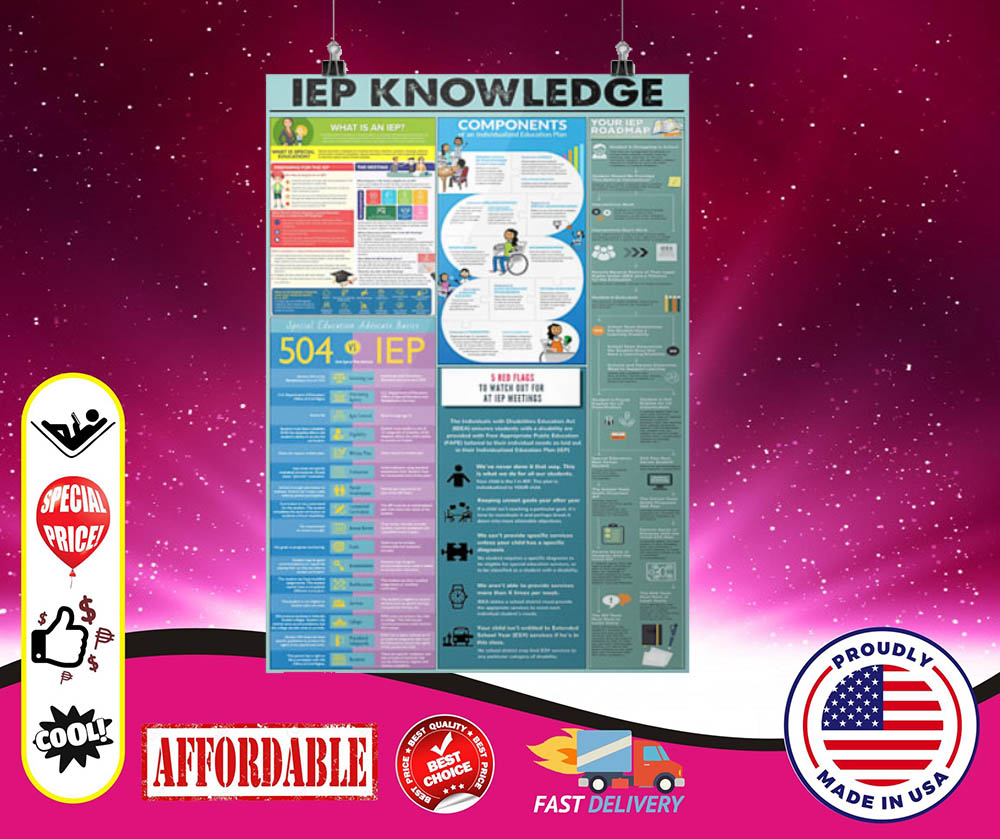 IEP knowledge cool poster
