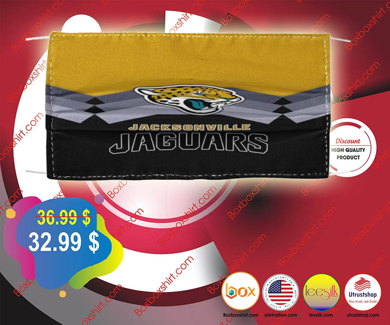 Jacksonville Jaguars cloth face mask 3