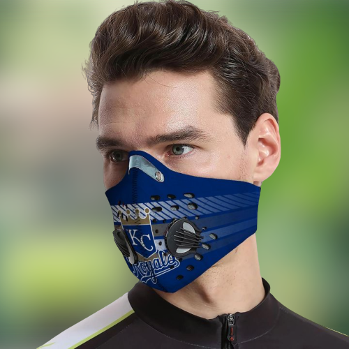 Kansas City Royals filter face mask 2