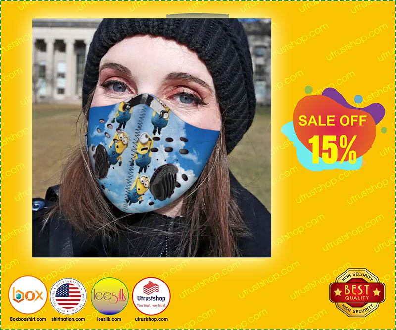 Minions filter face mask 3