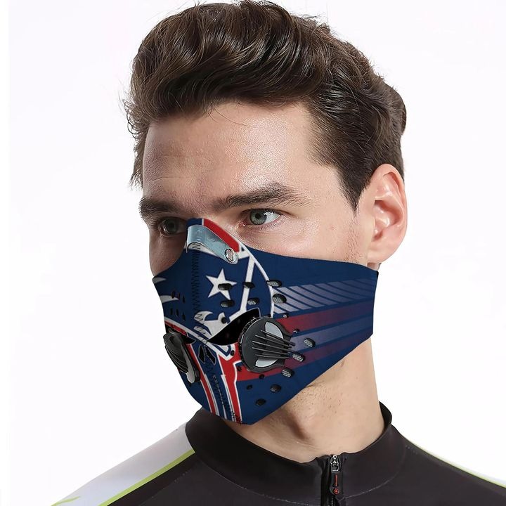 New England Patriots fitler face mask 2