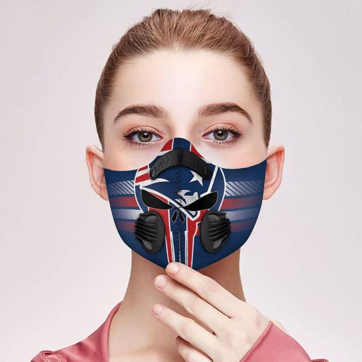 New England Patriots fitler face mask 3