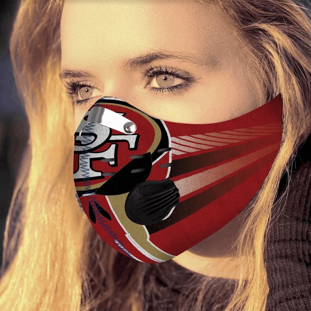 San Francisco 49ers fitler face mask 4