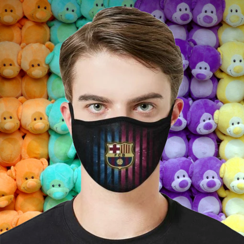 Fc Barcelona Face Mask 1