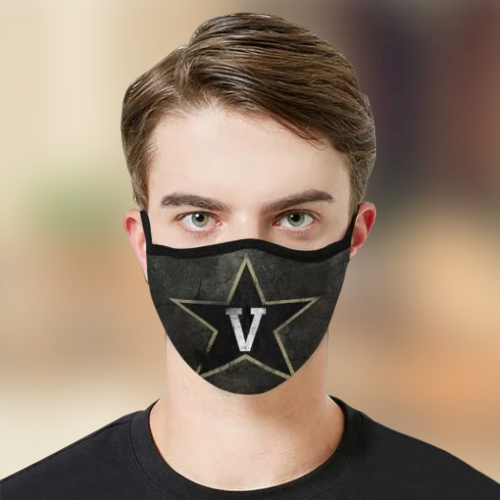 Vanderbilt University Athletics Face Mask 2