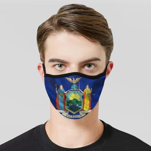 Excelsior New York state Face Mask 3