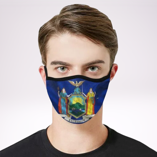 Excelsior New York state Face Mask 2