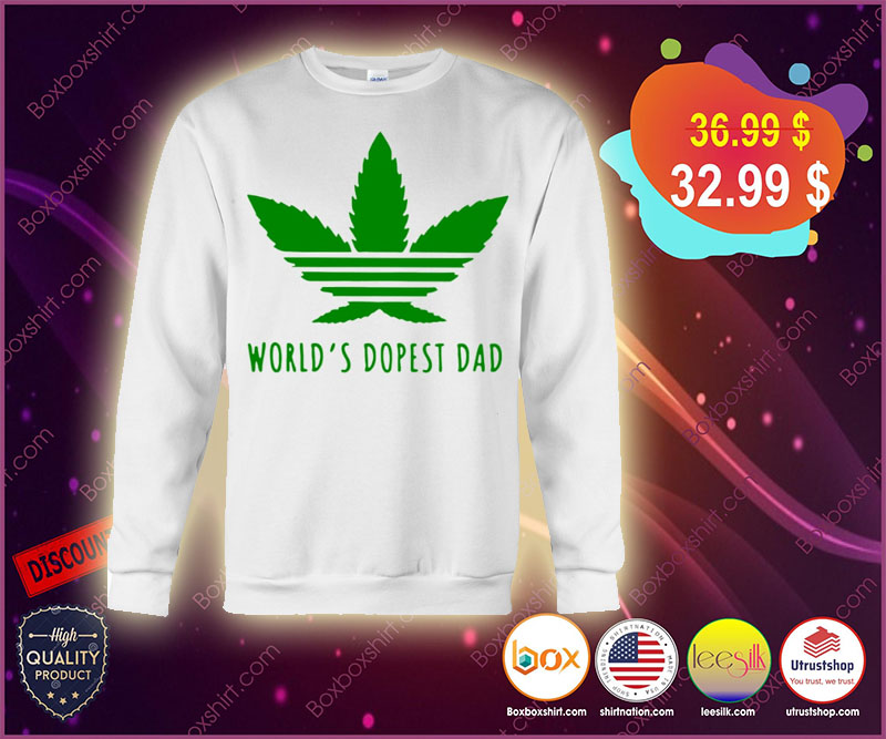 Adidas world's dopest dad shirt 7