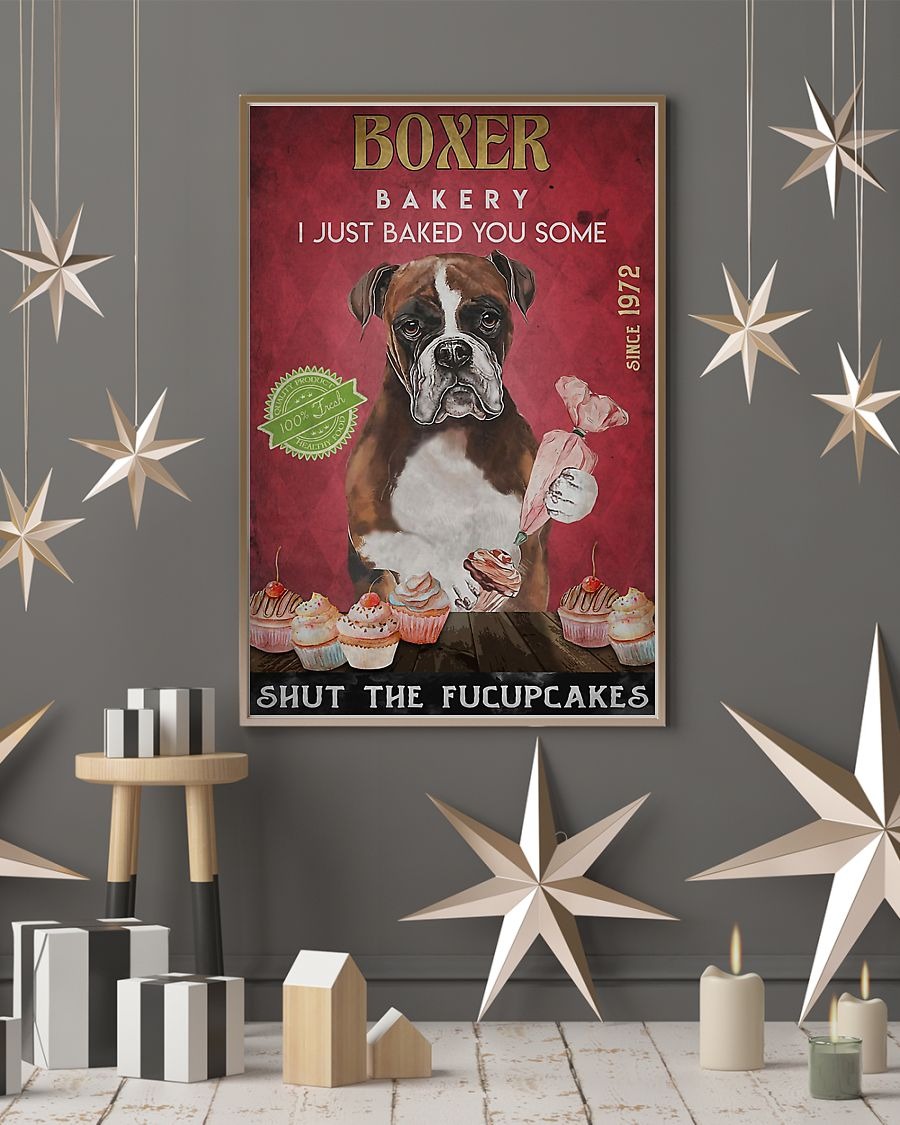 Boxer bakery i just baked you some shut the fucupcakes poster 2