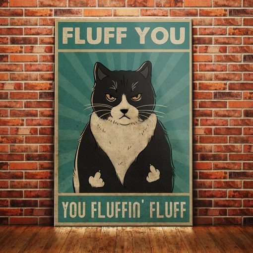 Cat fluff you poster 2