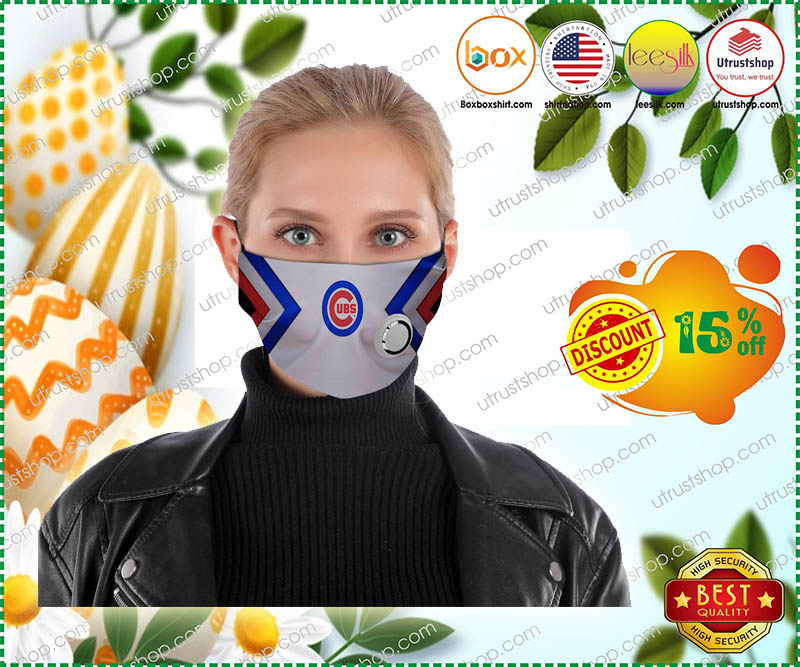 Chicago Cubs face mask 3