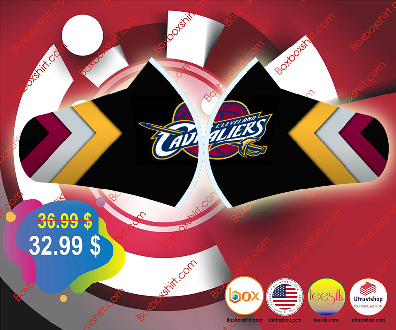 Cleveland cavaliers filter face mask 4
