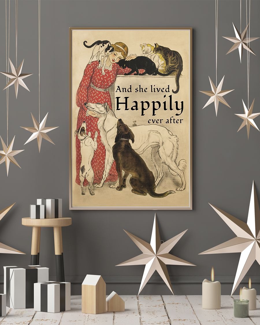 Dogs and Cats and she lived happily ever after poster 5