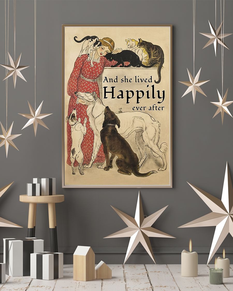 Dogs and Cats and she lived happily ever after poster 3