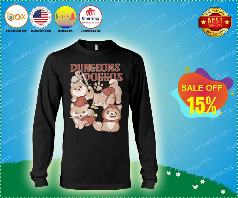 Dungeons and doggos shirt 3