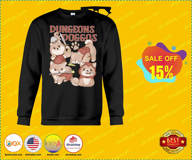 Dungeons and doggos shirt 4