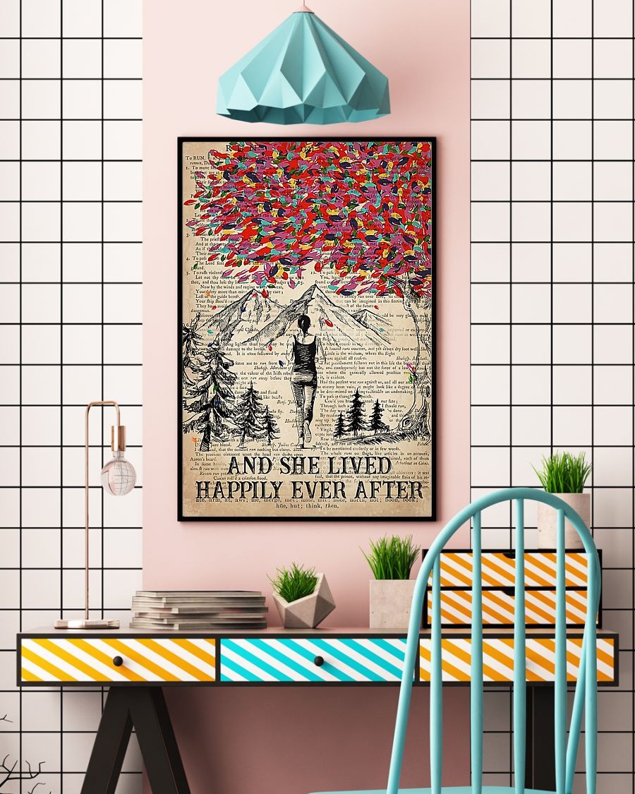 Hiking and she lived happily ever after poster 2