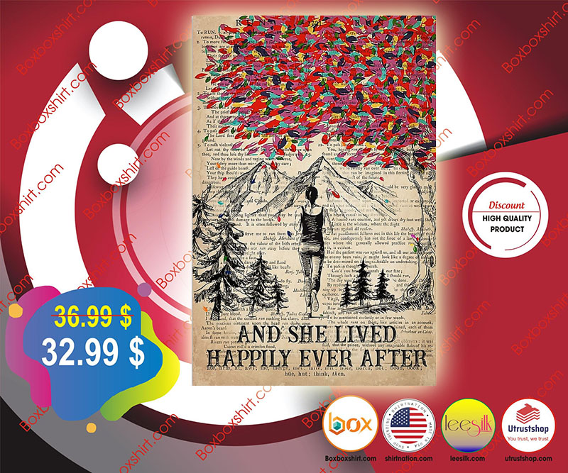 Hiking and she lived happily ever after poster 4