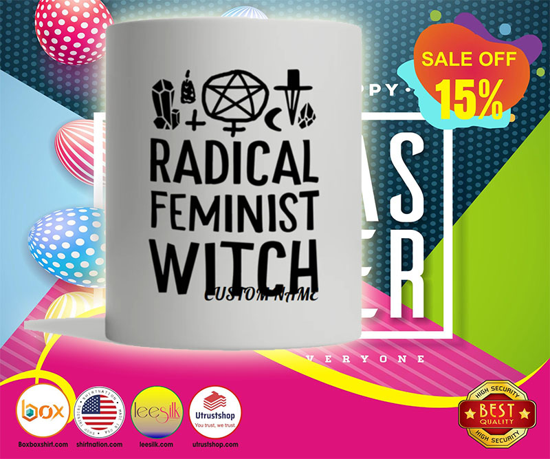 Radical feminist witch mug 4