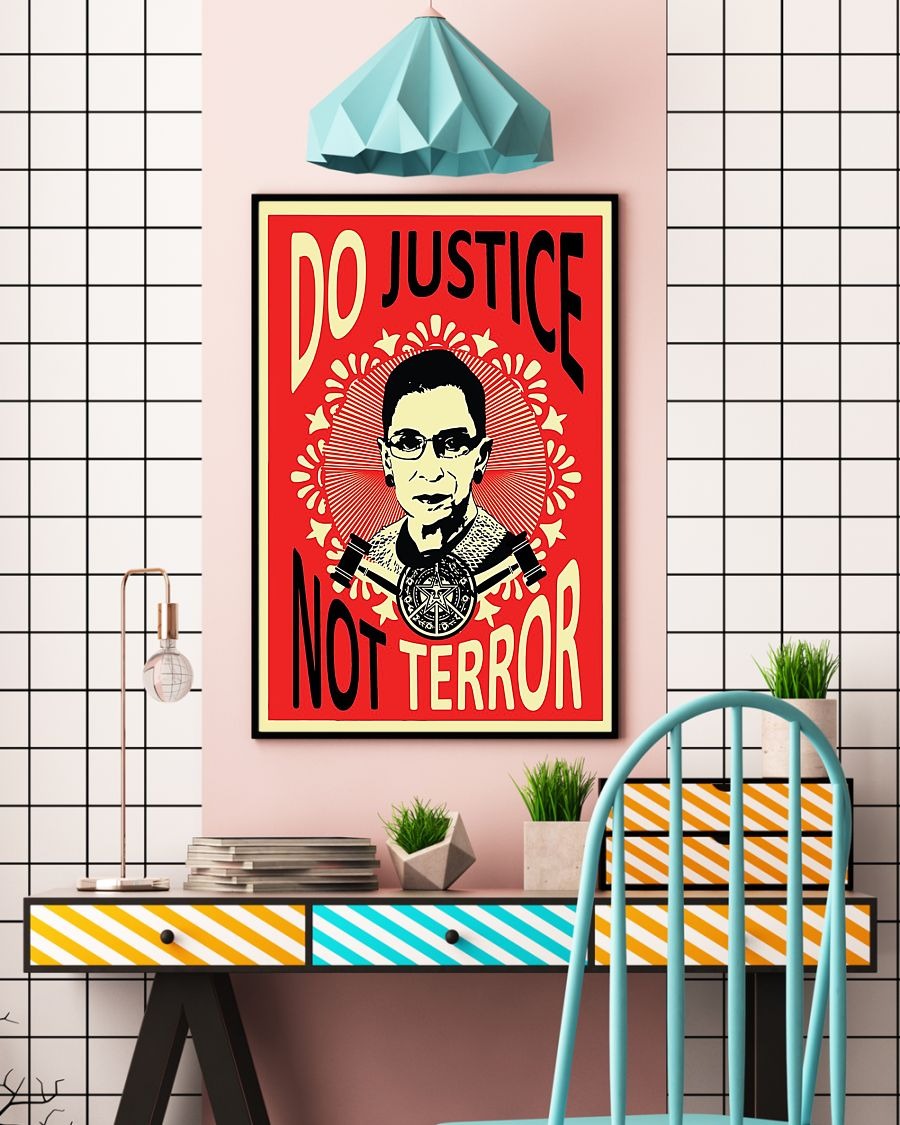 Ruth Baber do justice not terror poster 2