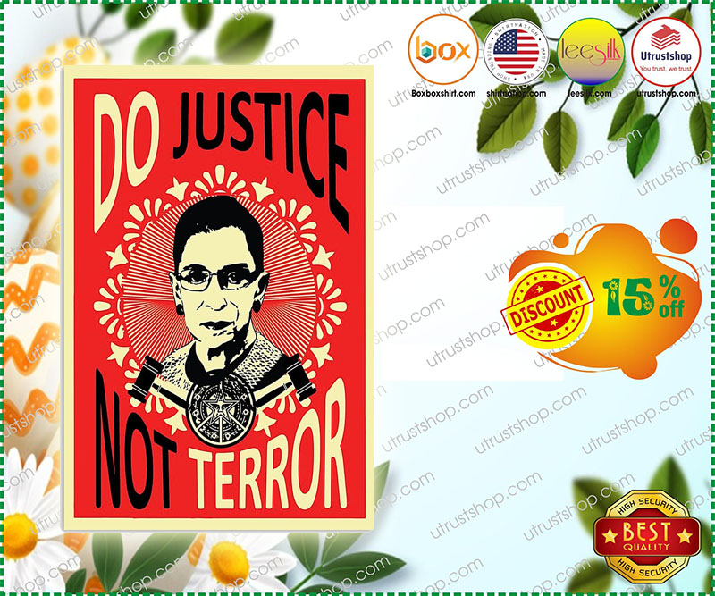 Ruth Baber do justice not terror poster 4