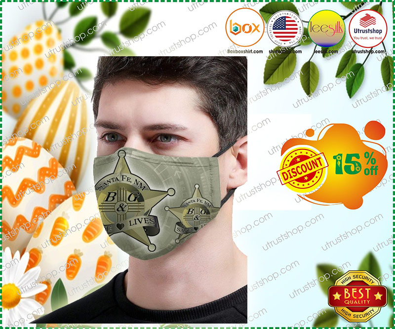Santa Fe BG and save lives face mask 5