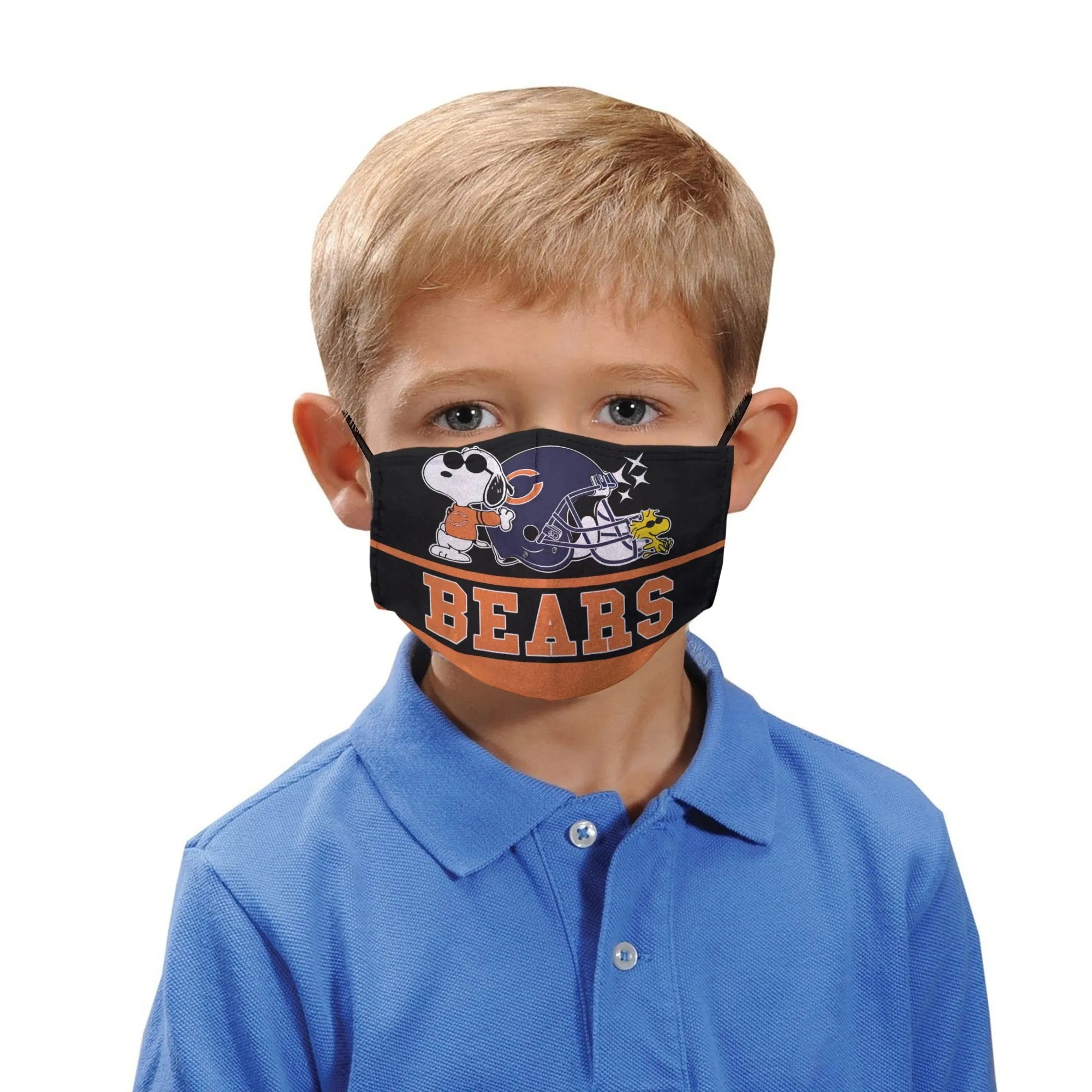 Snoopy Chicago Bears Face Mask 4