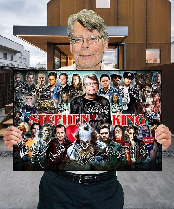 Stephen King signatures poster 1