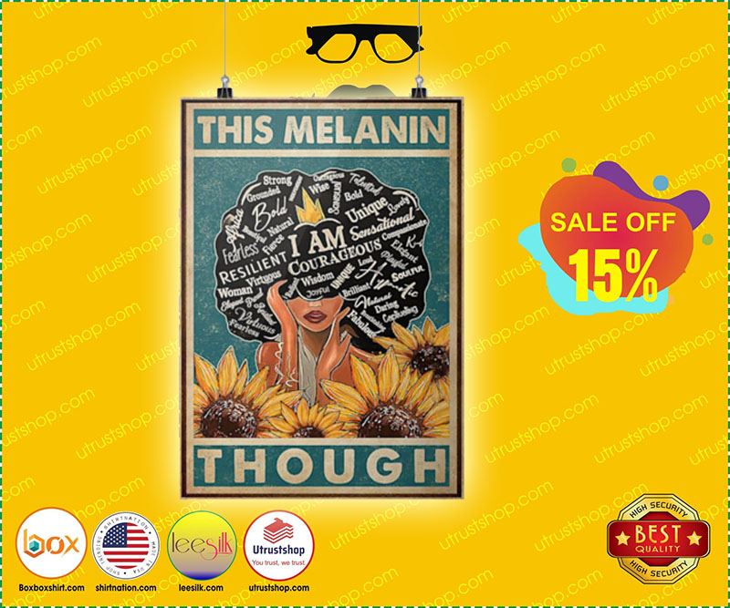 Sunflower this melanin though poster 5