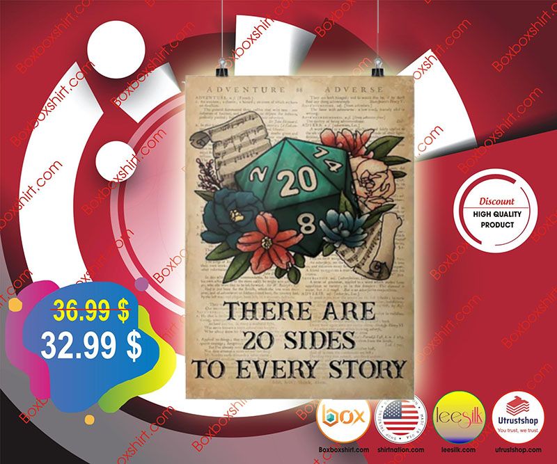 There are 20 sides to every story poster 5